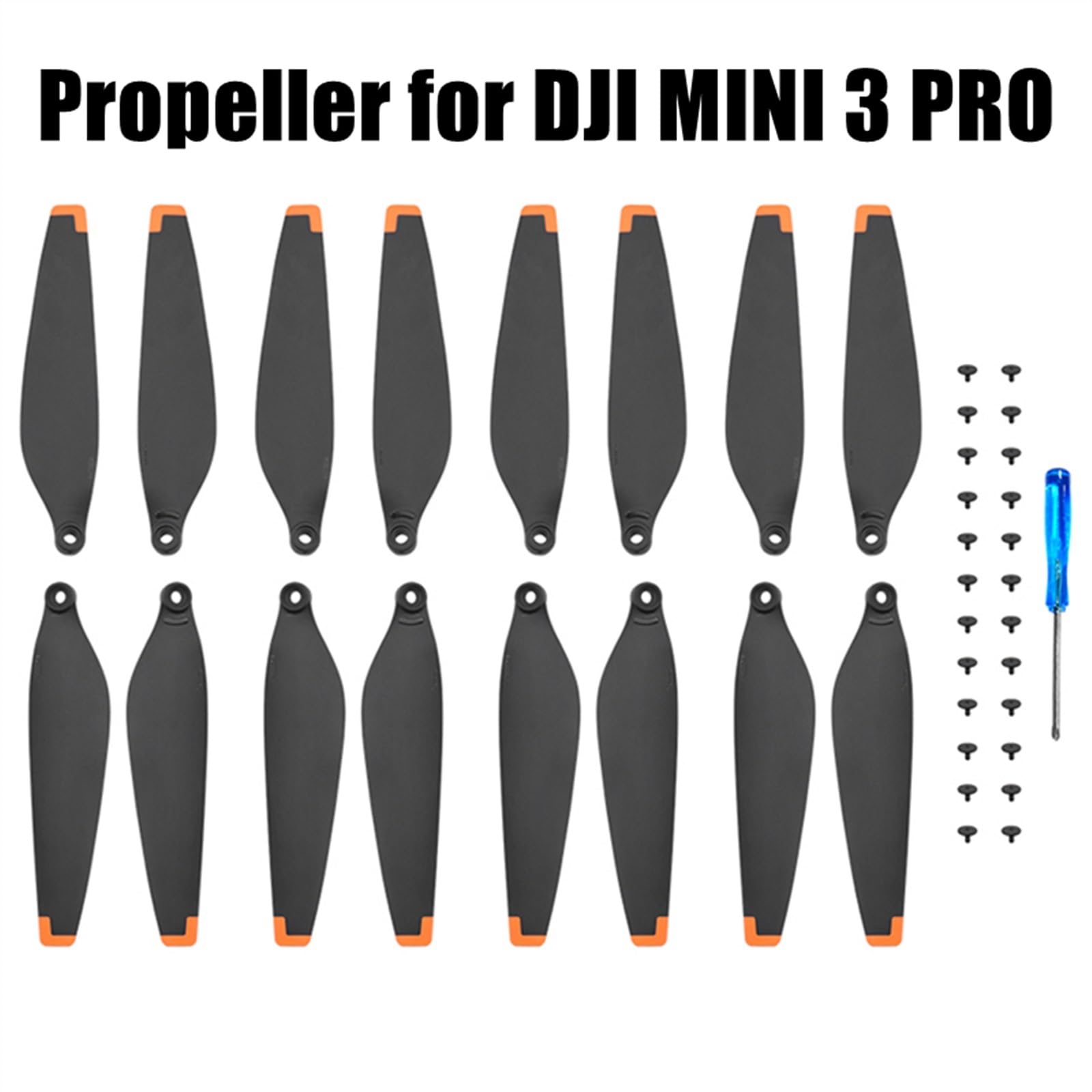 Pale di ricambio per elica per DJI MINI 4 Pro Drone 6030F Puntelli Lame Pale di ricambio per elica per DJI MINI 4 Pro Drone 6030F Puntelli Lame