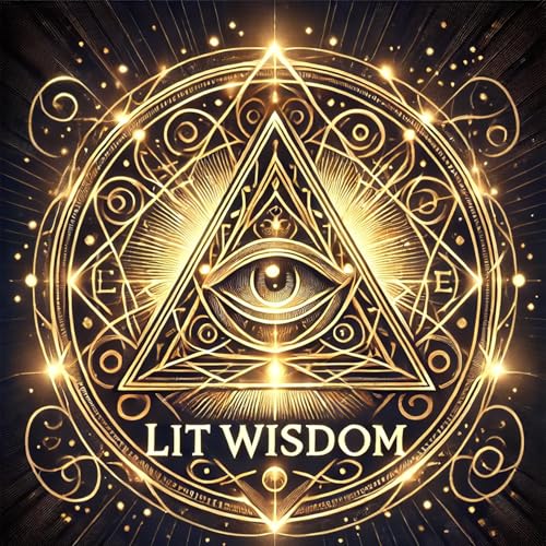 Lit Wisdom Podcast Por Rolled Scroll Publishing arte de portada