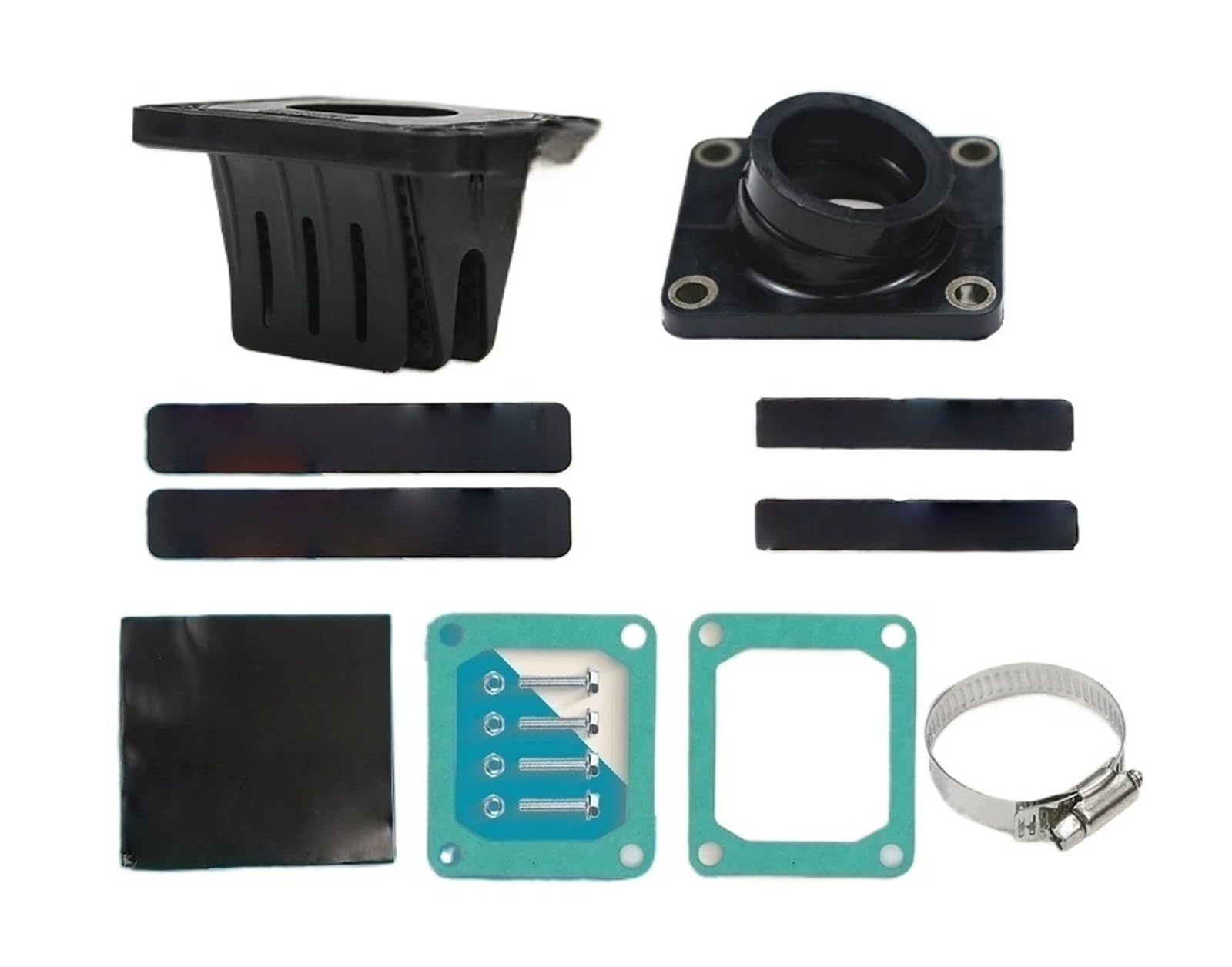 Reed Valve System with Petals, Including Intake Manifold, Suitable Fit for Yamaha YZ80, YZ 85, and 80 Models Reed Valve Carburetor Reed Valve