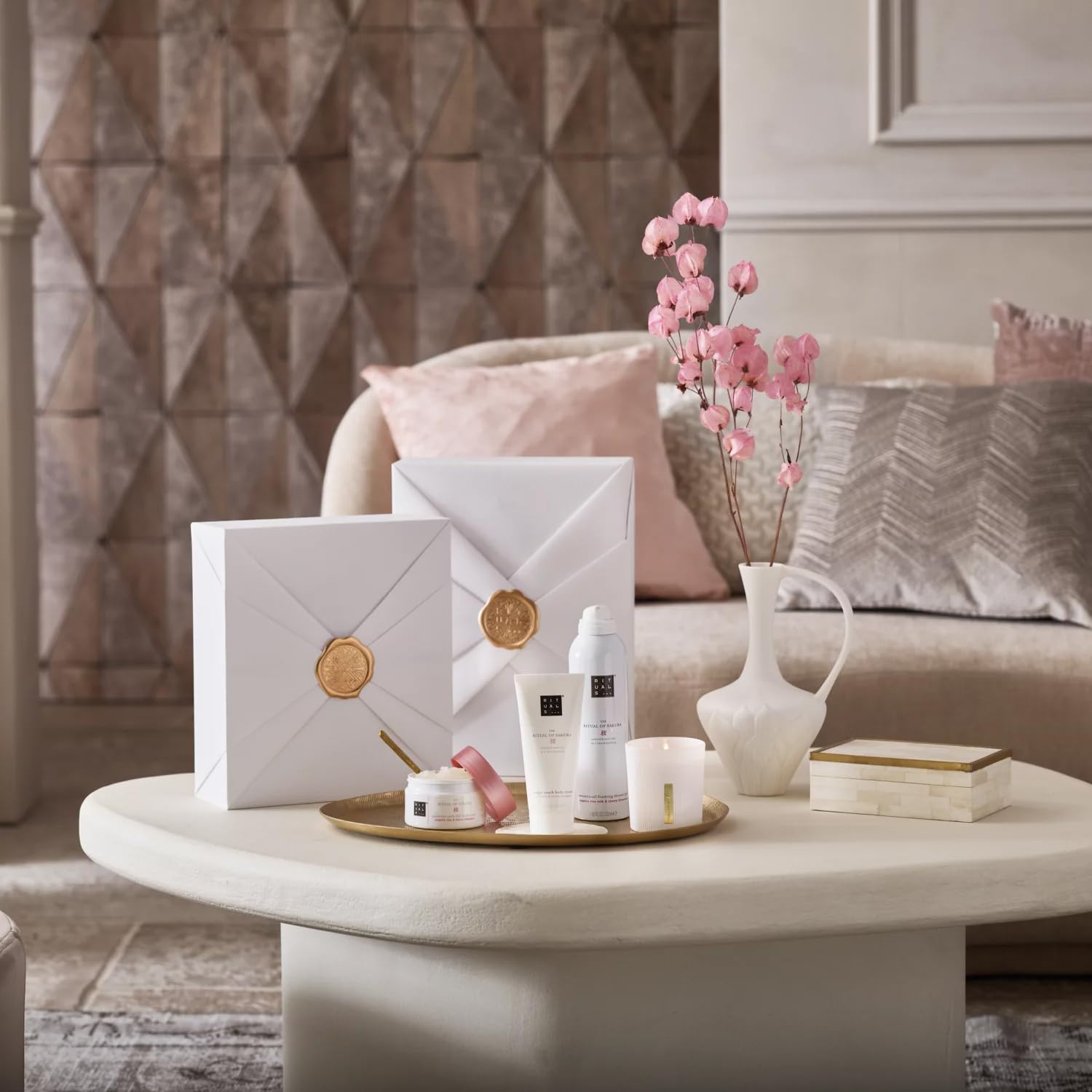 RITUALS Geschenkset für Frauen von The Ritual of Sakura, Medium mit Reismilch & Kirschblüte, 1114200