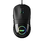 acer Titan X Wired Gaming Mouse | A725 Sensor | 7200 DPI | 125Hz Polling | 13 RGB Modes | 20G Acceleration | 60 in/s Tracking | 1.5M Braided Cable | Durable 3M Click Switches | PC/Laptop Compatible