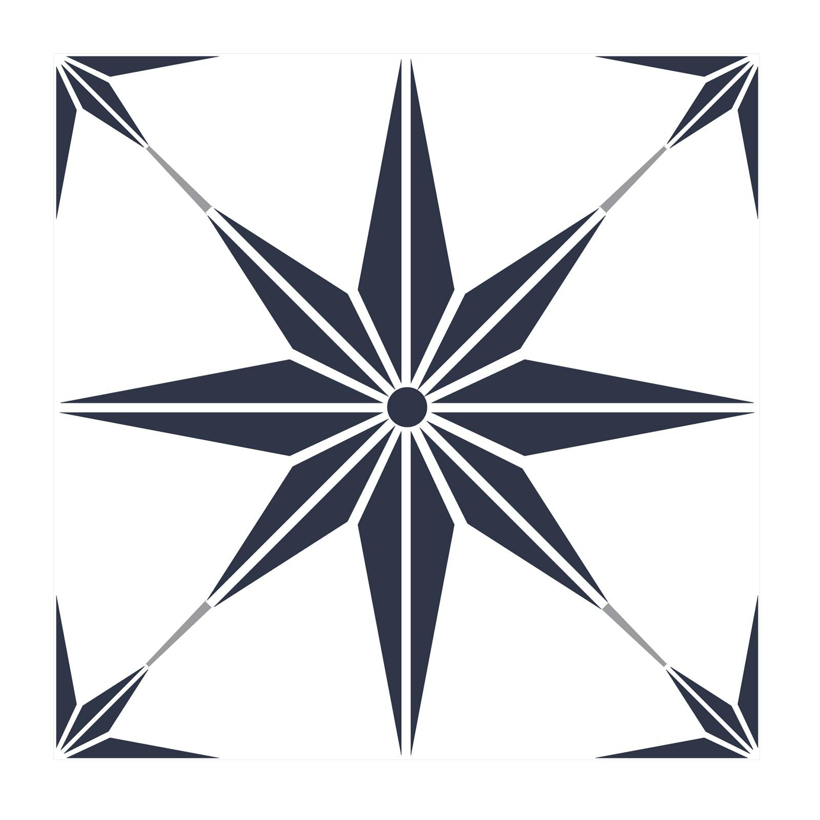 Peel & Stick Tile Stickers 12 PCS Self Adhesive Backsplash Decorative Wall Stickers for Kitchen Bathroom Tile Decals Waterproof & Removable 6" x 6" (