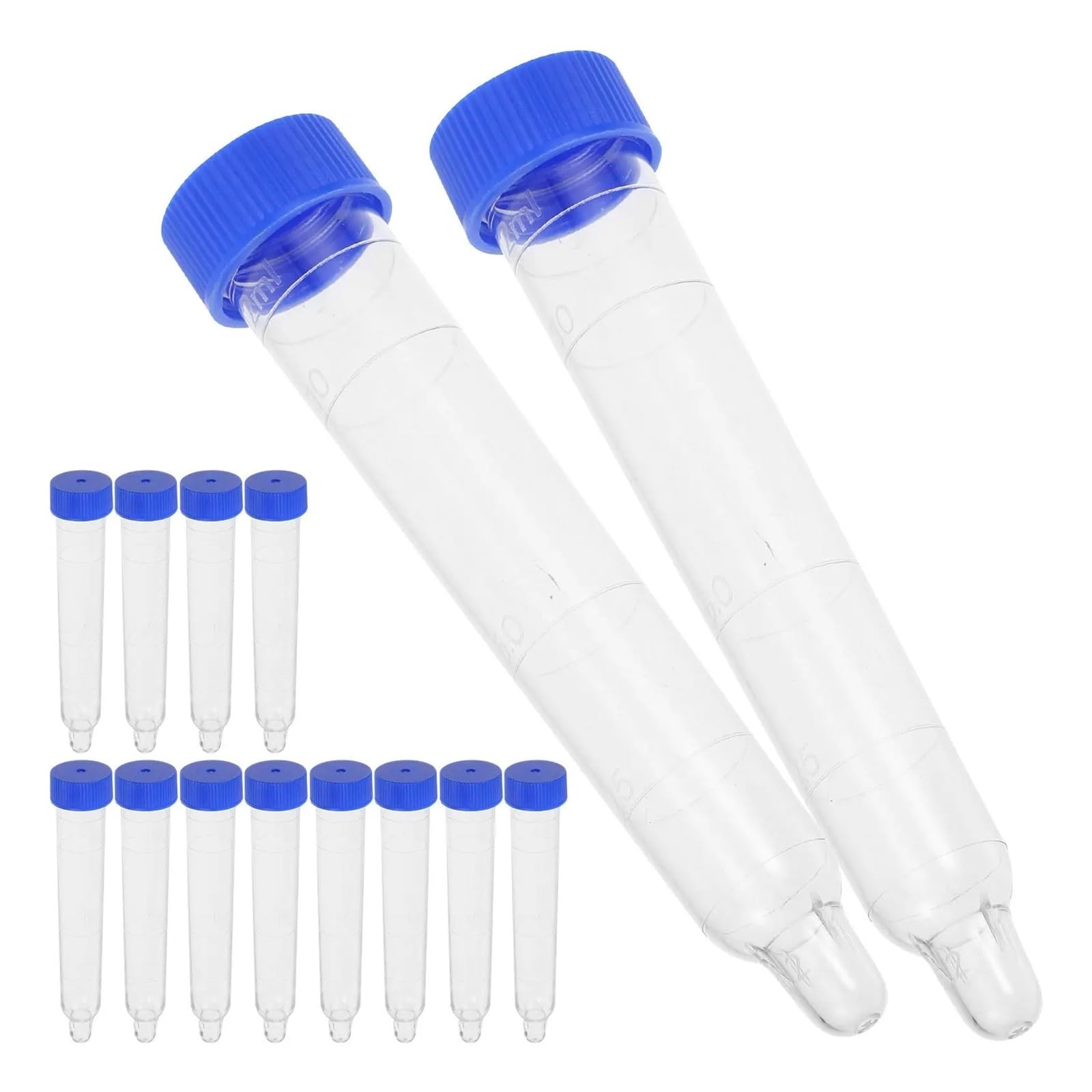 yingyingjia 50 provette for la raccolta dei campioni di urina, for test di centrifuga, contenitori in plastica