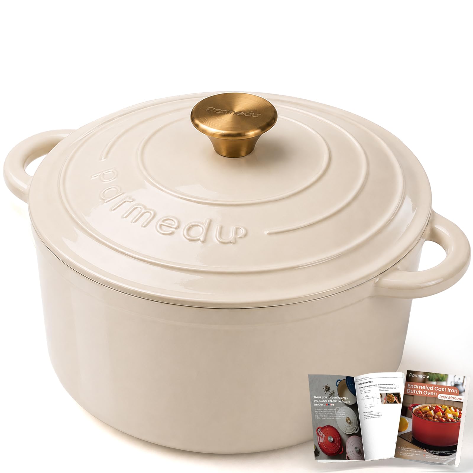 Parmedu Dutch Oven - Bake Sourdough & More -8 Parmedu Dutch Oven - Bake Sourdough & More -8
