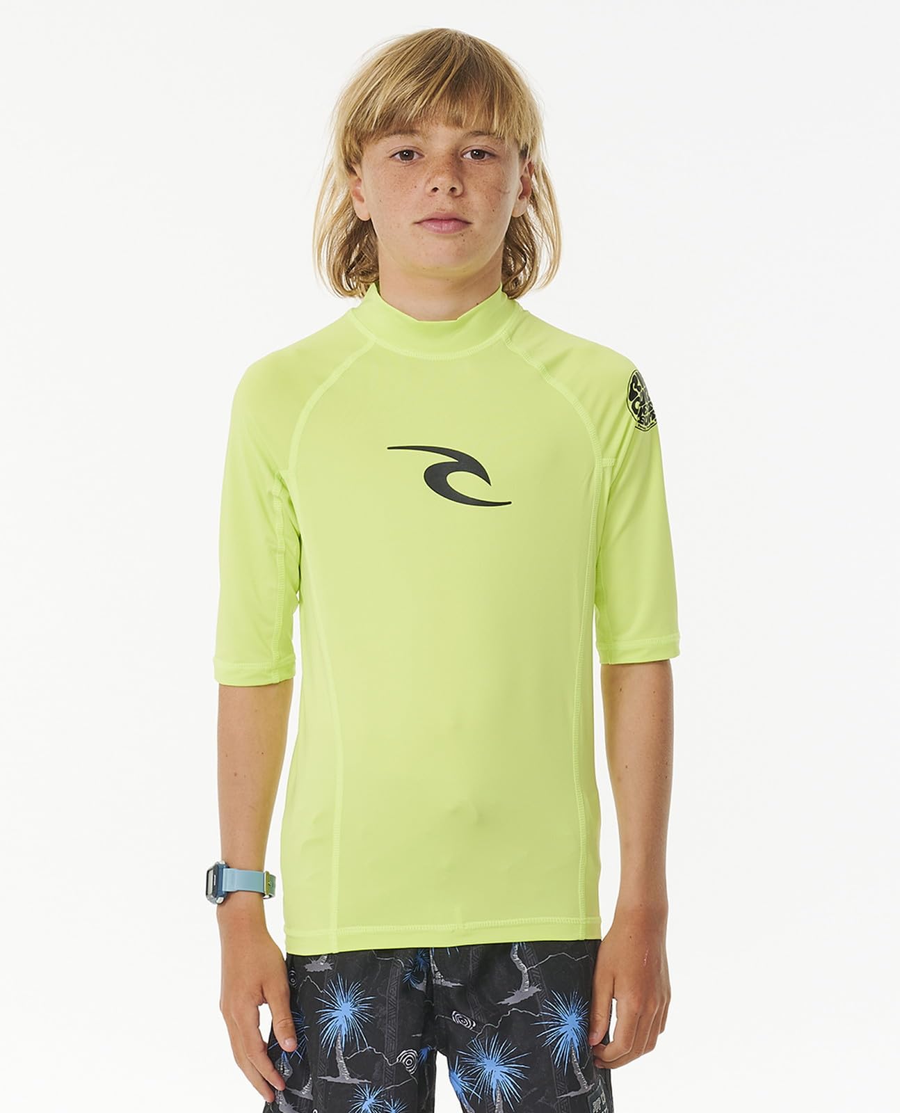 Rip Curl Camiseta de Manga Corta Wave UPF 50 para niños