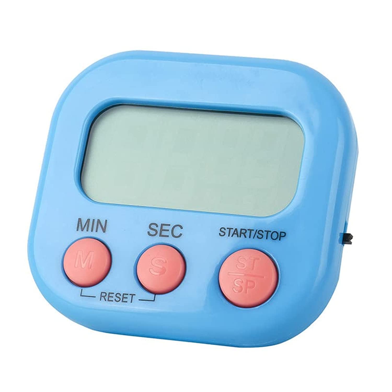 Kitchen Timer Large LCD Display Screen,Digital Kitchen Timers for Cooking, Magnetic Stopwatch Timer with Loud Alarm Countdown Clock (Blue)