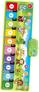 Toddmomy Alfombra Musical de Piano Infantil y Juguete Educativo con Sonido y Aprendizaje