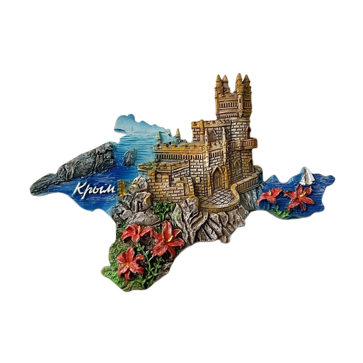 Kharkiv Ucraina Calamita in legno 3D da frigorifero magneti da viaggio souvenir da collezione decorazioni artigianali fatti a mano-4