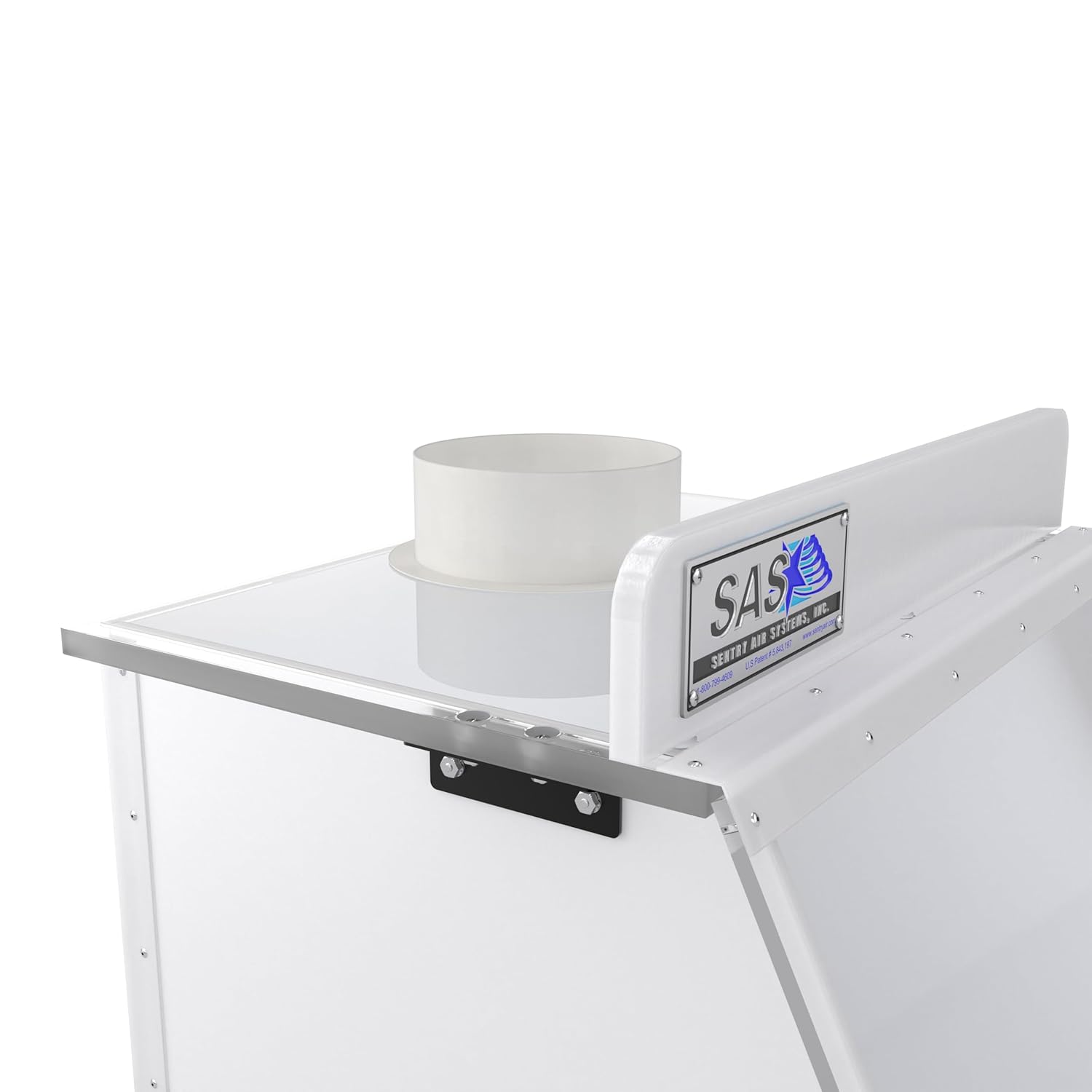 Sentry Air Systems 18" Wide Ducted Fume Hood for Lab Fume Extraction, Chemical Control, Pharma Compounding & 3D Printing