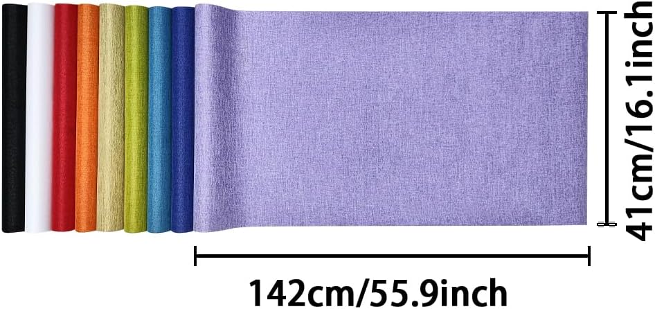 9Pcs 55.9x16 Inches Bookbinding Cloth - Fabric for Adult Custom Bookbinding Projects (9 Colors)