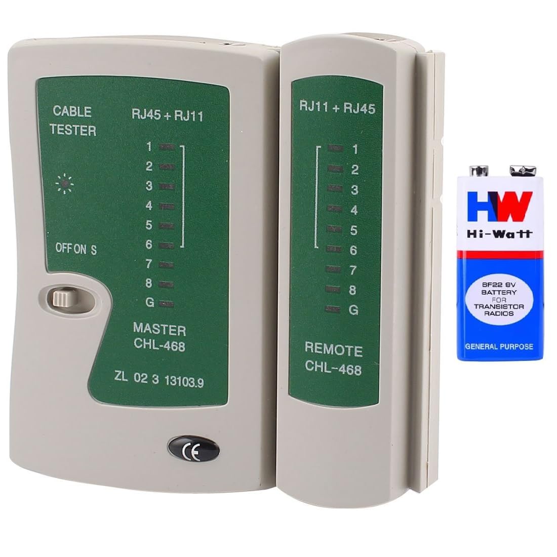 CLASSYTECH Network Cable Tester Multi Functional for RJ11, RJ12 and RJ45 CAT5, CAT6 LAN Cable Tester with (Battery Included) (B0DB676T89) Amazon Price History, Amazon Price Tracker