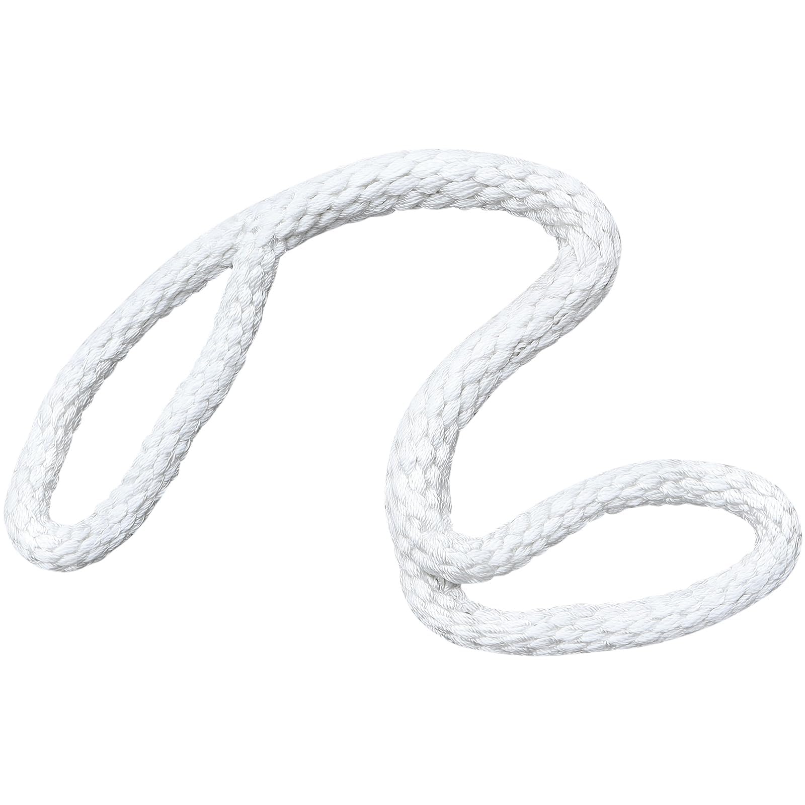 Cuerda Tríceps 1m para Polea Gimnasio, Accesorio Máquina Cable de Nylon Resistente (Soporta 2 Toneladas), Diseño de Bucle para Agarre Cómodo, Ideal para Bíceps, Culturismo y Fitness en Casa