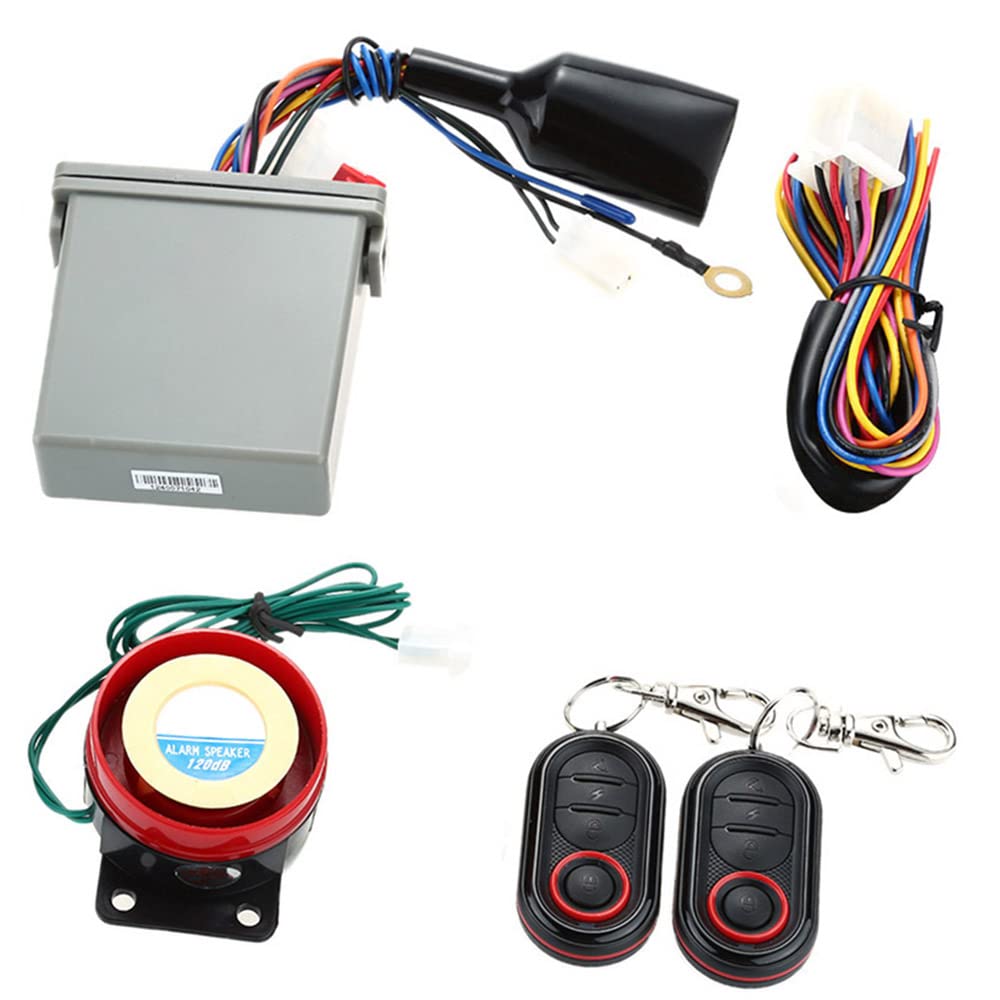 Antivol Moto ERYUE 1 Voie 986E Alarme Système Moteur Démarrage Distance Immobilisation Mini Émetteur