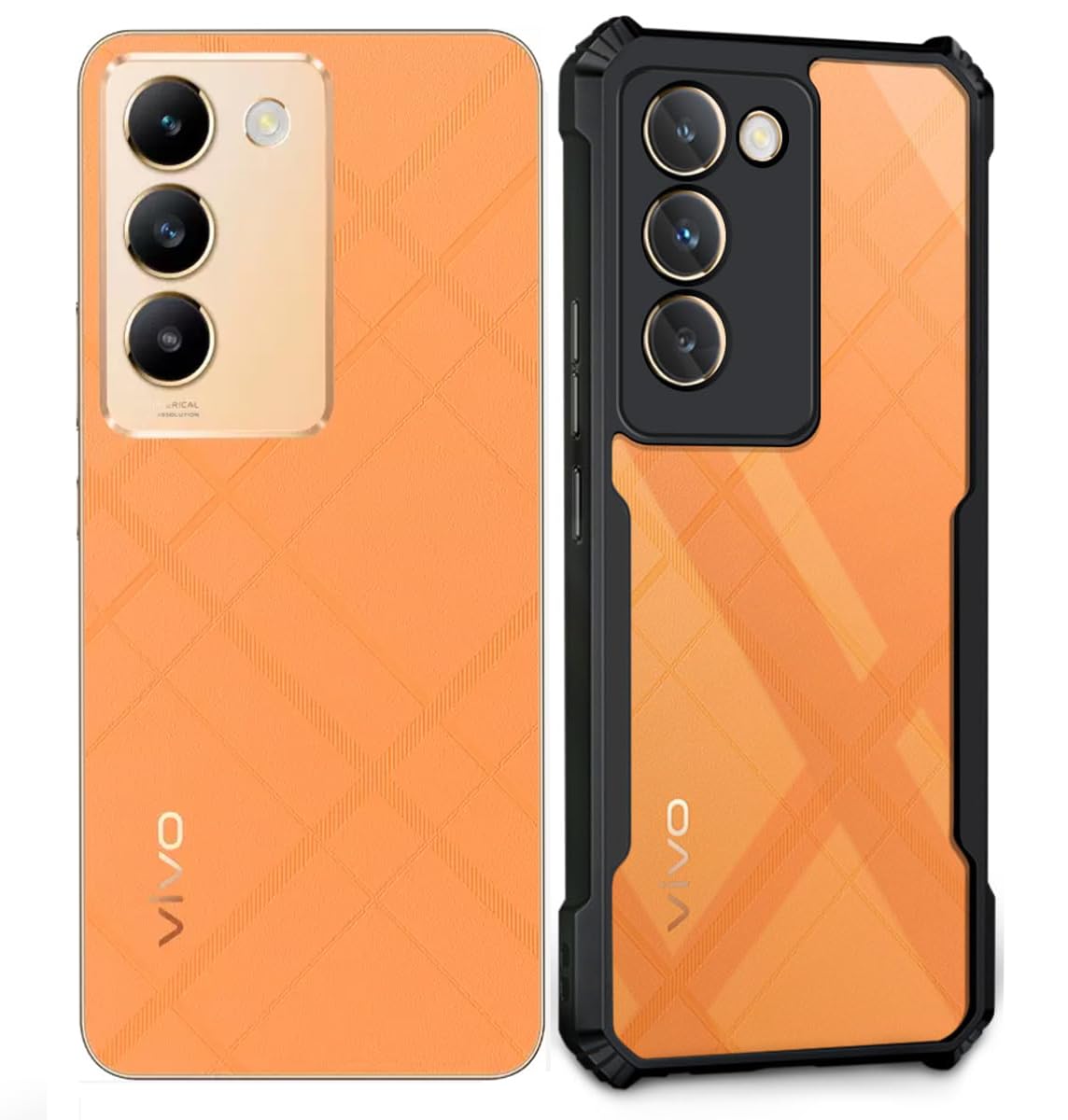 Carrywrap Transparent Hard Back Cover case for Vivo Y200e 5G / Vivo T3 5G (B0CWP7PYKJ) Amazon Price History, Amazon Price Tracker