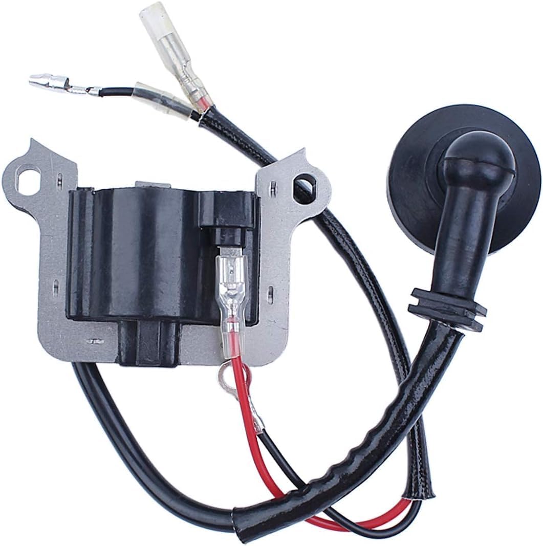 Ignition Coil Fit for 40-5 43cc 44-5 49cc 52CC CG430 CG520 Brush Cutter w/Wire