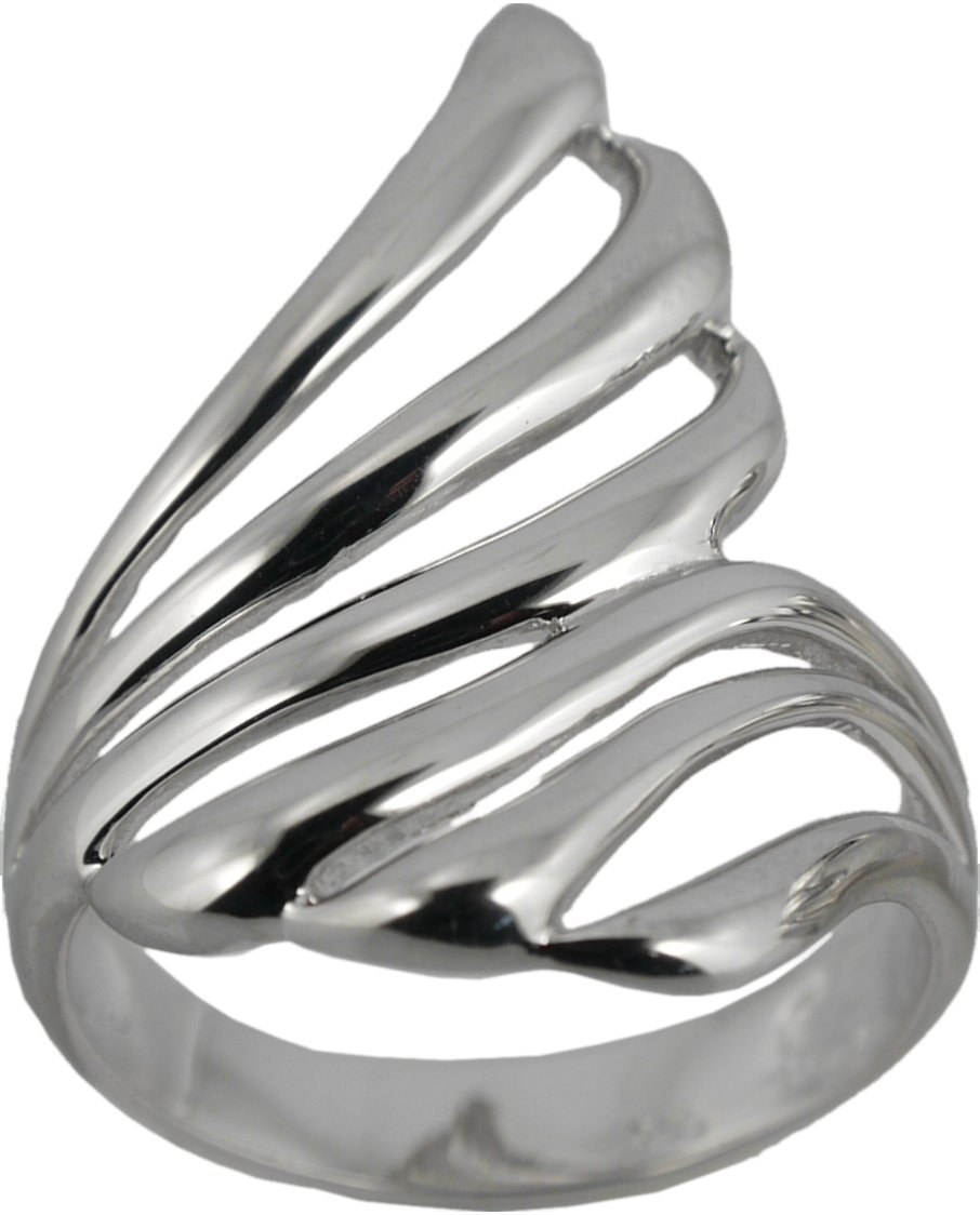 Bijoux pour tousR&T Fantaisie 70343 Women's Ring 925/1000 Sterling Silver 3.92 g