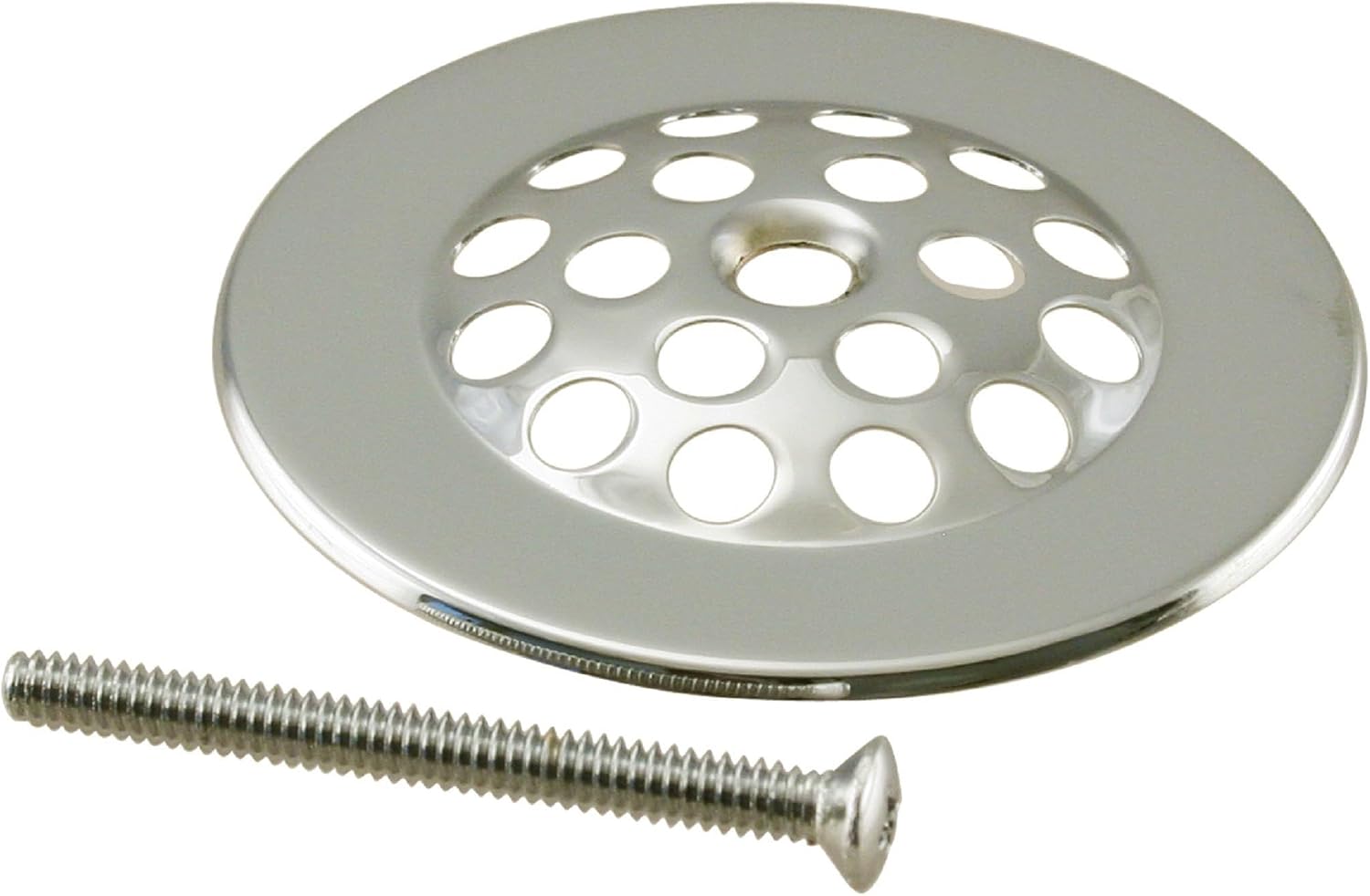 Westbrass Gerber Style Bee-HiveTub Strainer Grid with Screw, Matte Black, D327-62