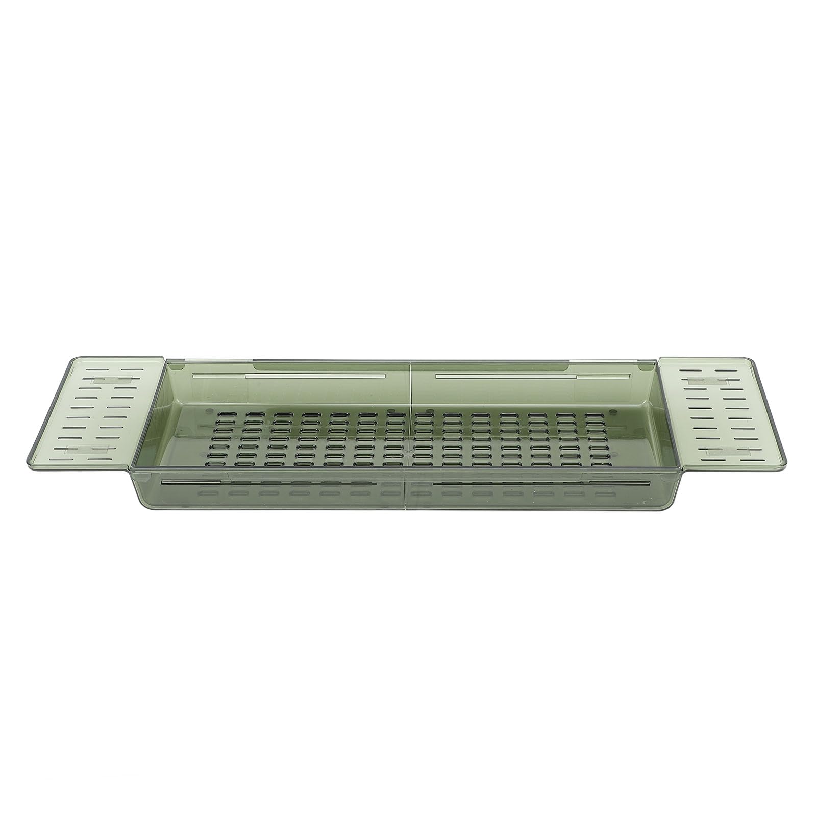 Plateau de Baignoire Réglable pour Baignoire avec Plusieurs Trous de Drainage, Extensible de 56,5 Cm à 80 Cm, Matériau PET de qualité Supérieure, adapté à Différents Types de