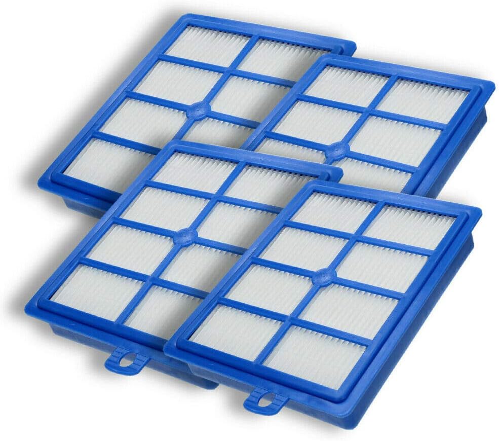 Wessper4x Replacement HEPA13 Filter Vacuum Cleaner Filter Air Filter for Philips FC8038/01 FC8020 FC8021 FC8022