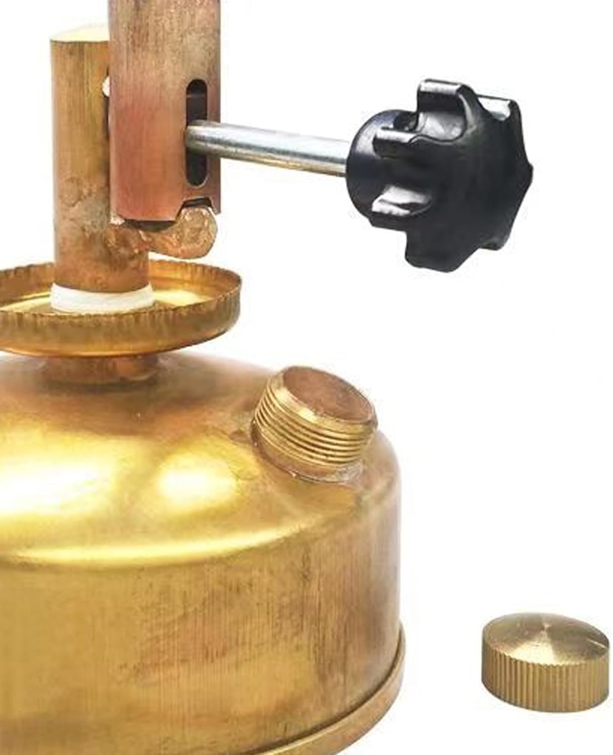 Stainless Steel Lab Alcoholic Lamp Adjustable Flame Classroom Teaching Tool for School Labs and Teaching Demonstration