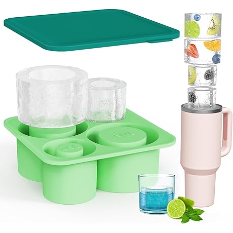 Alwenid Ice Cube Tray Mold for Bloom 40 oz Stanley Tumbler