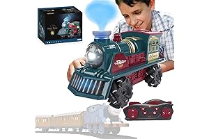 Ultra Realistic Electric Train That Creates Hours of Fun for 3-Year-Olds
