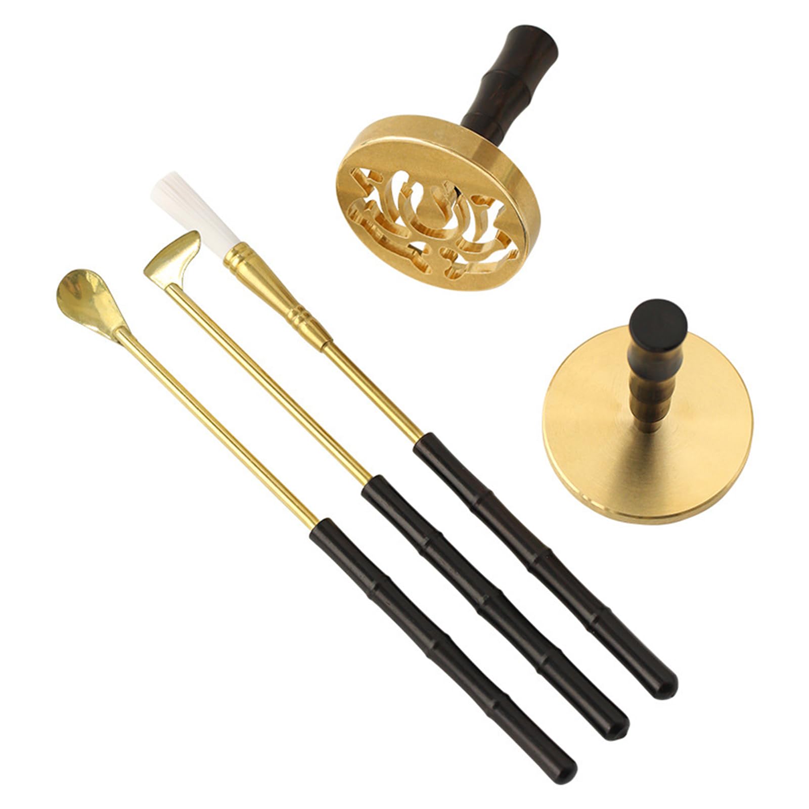 Nucelit 5pcs / set Road Tool Home Indoor Censer Burners Equipment for Hotel Bathroom Dormitory Air Fresher Tool Set