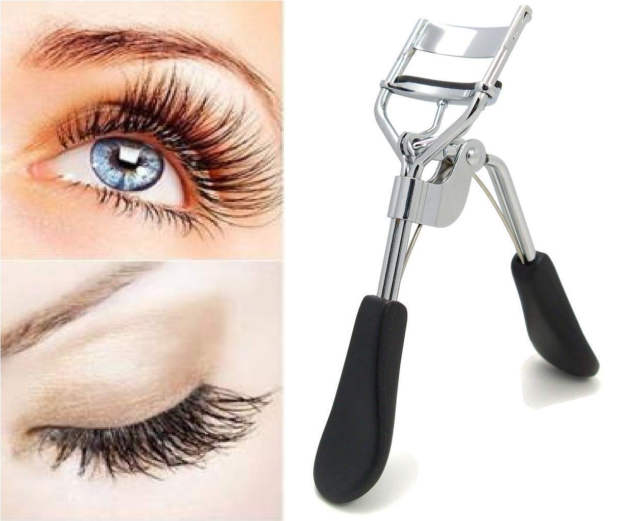 Krupanidhi Eye lash Curler Parlor Eye Makeup Accessory Easily Roll Over Small Eyelashes & Loaded Spring for Girls,Woman and Bride 1