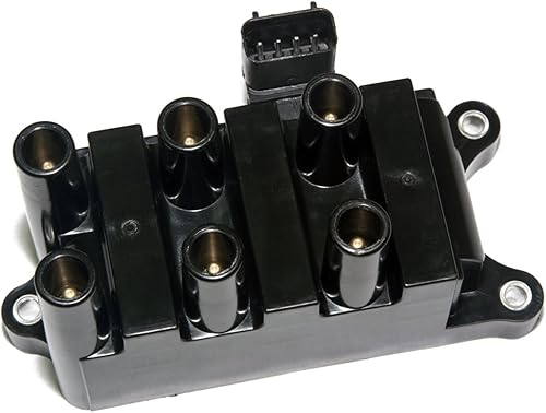 MAS Paquete de bobina de encendido compatible con Ford F150 Ranger Freestar Mustang Taurus Mazda B3000 Mercury Sable Monterey V6 3.9L 4.0L 4.2L 2.5L
