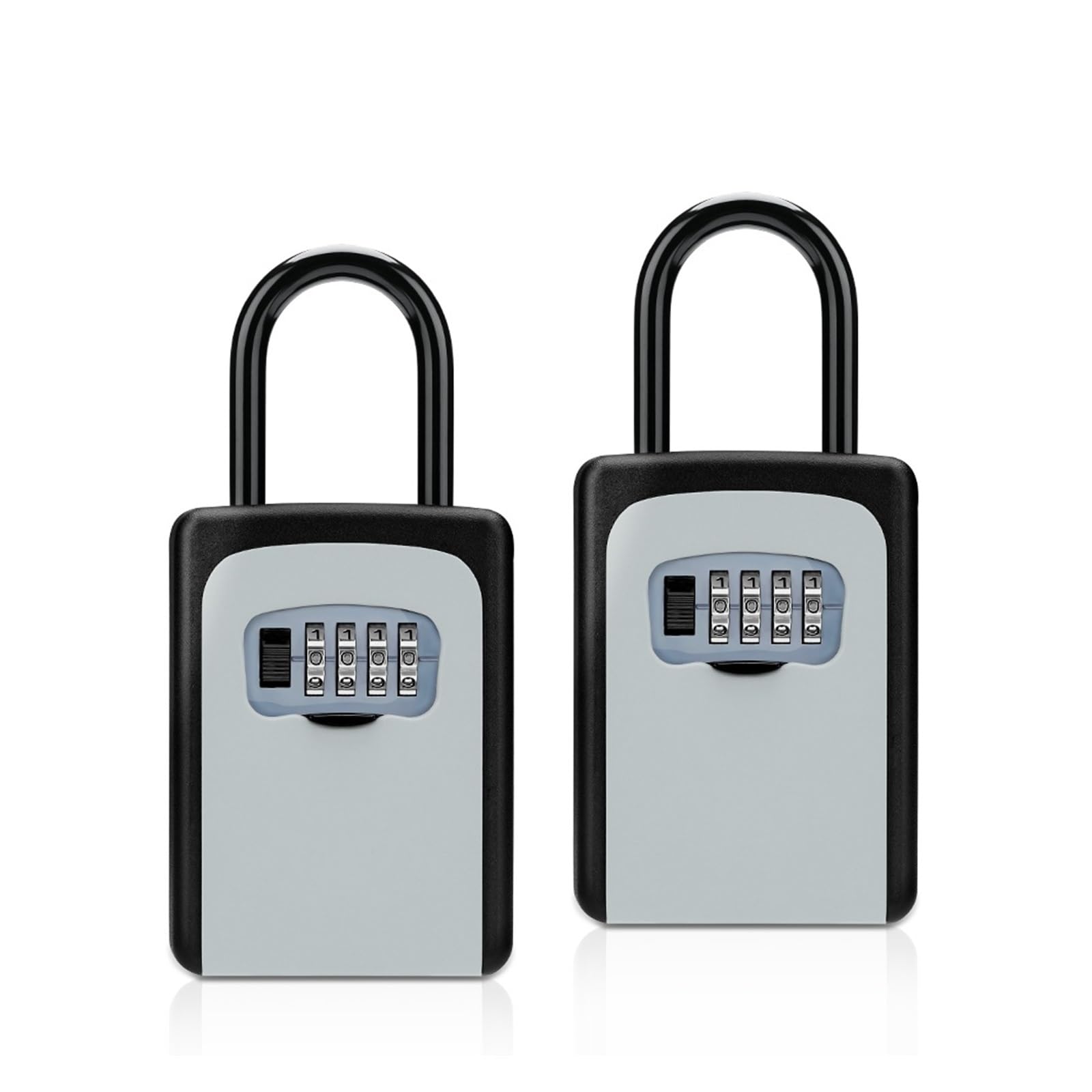 Security Safe Box Key Lock Box,Weatherproof 4 Digit Combination Password Storage Security Indoor Outdoor Safe(B1)