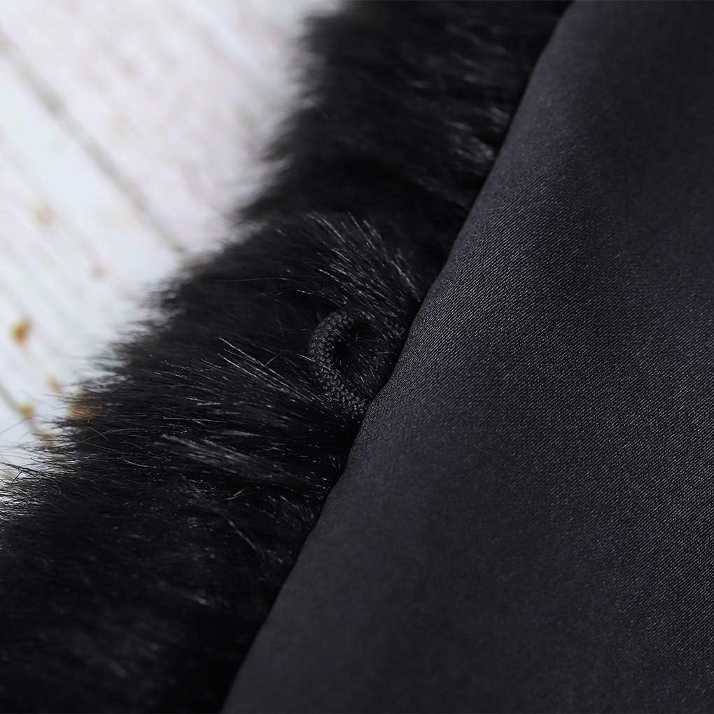 CanB Women's 1920 Faux Fur Stole Bridal Winter Fur Wraps and Shawls Wedding Faux Mink Shrug for Bridesmaids - Image 8