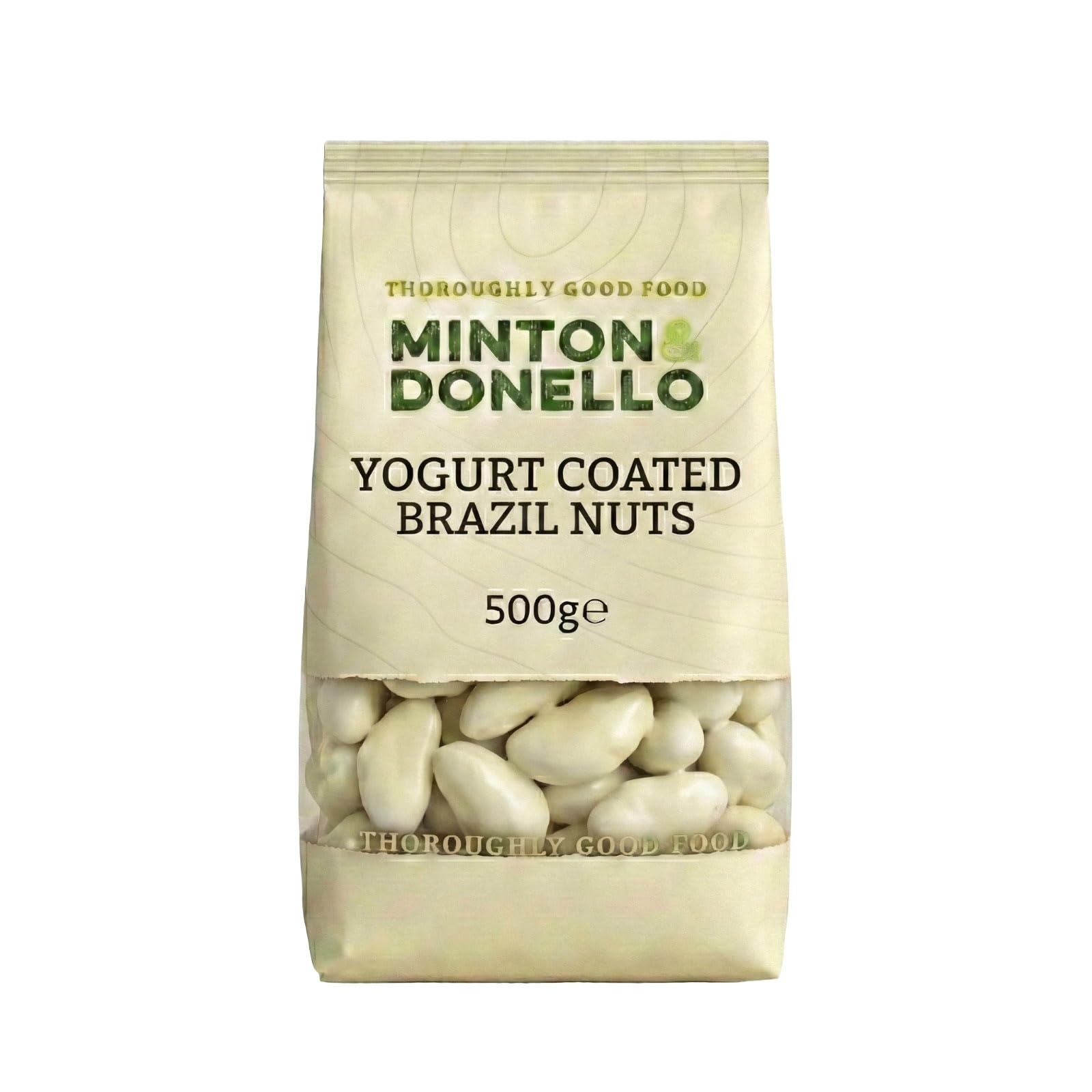 Minton & Donello Yoghurt Coated Brazil Nuts 6 x 500g Bulk Nut Treat
