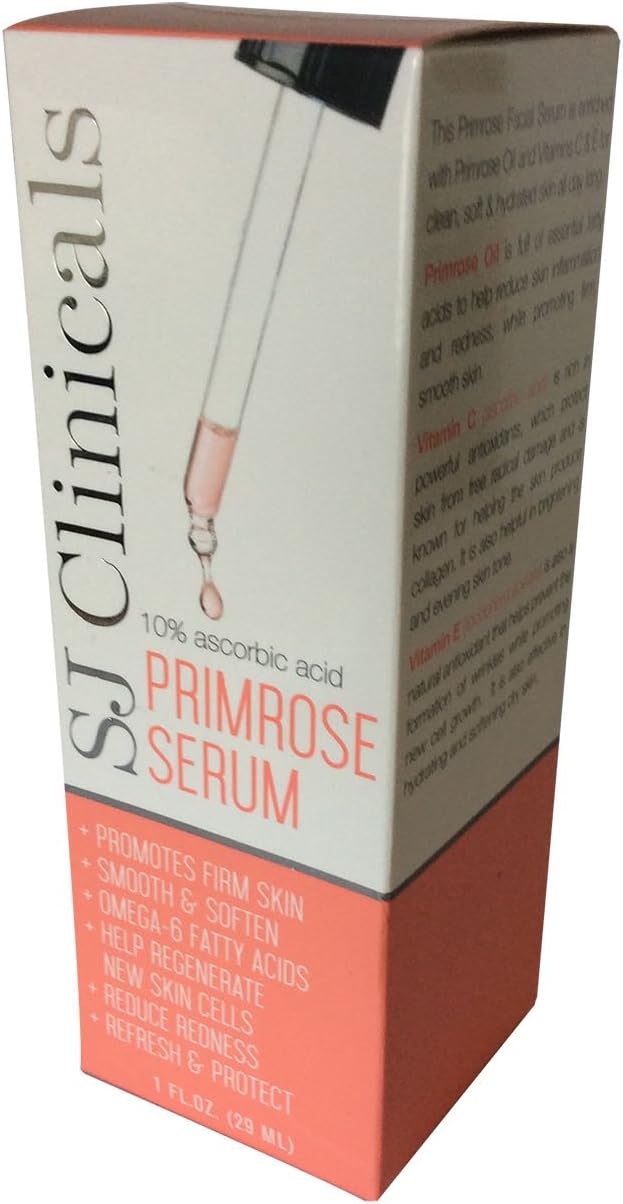 PRIMROSE SERUM. PROMOTE FIRM SKIN, HELP REGENERATE NEW SKIN CELLS,REDUCE REDNESS, REFRESH & PROTECT. 1FL OZ