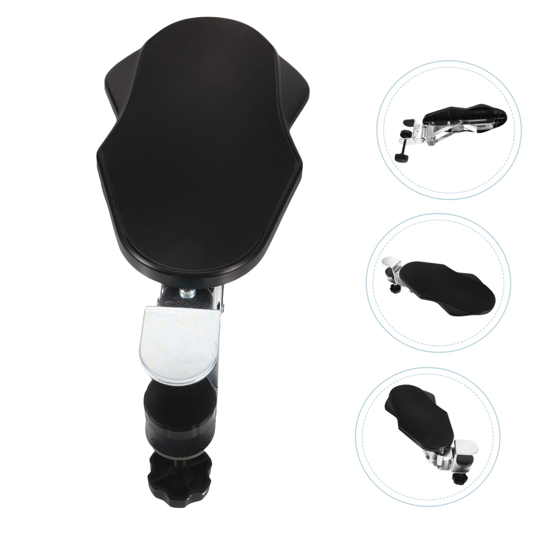 Reposabrazos para Aliviar Ergonómico Escritorio para Plegable de Adecuado Soporte de Abs y Hierro Tensión en Diario Oficina de Hombros y Codos para Uso Computadora