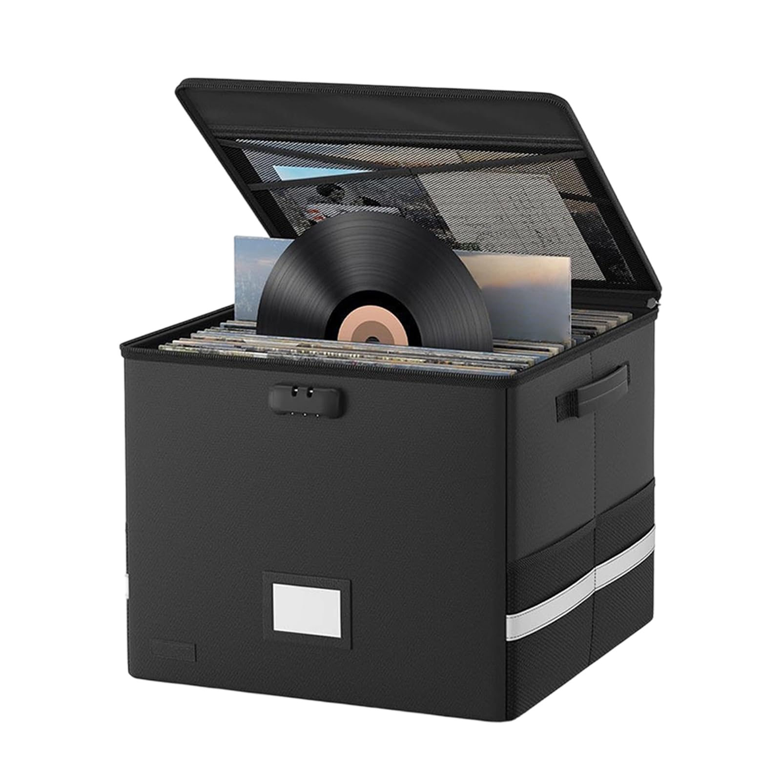 Boîte pour disques vinyles ignifuge et étanche pour sécuriser vos précieux albums NCONCO