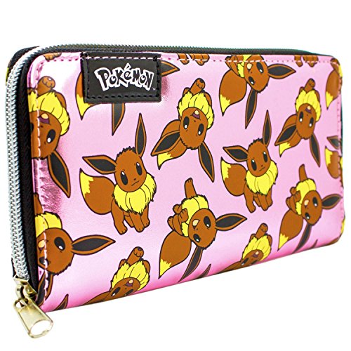 Preisvergleich Produktbild Pokemon Eevee Shiny Rosa Portemonnaie Geldbörse
