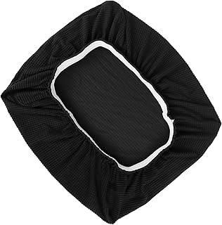 MOTHNUR Funda Elástica para Banqueta de Piano Doméstica Gruesa y Resistente Cubierta Protectora para Taburetes de Color Negro Antipolvo Uso Hogar y Oficina