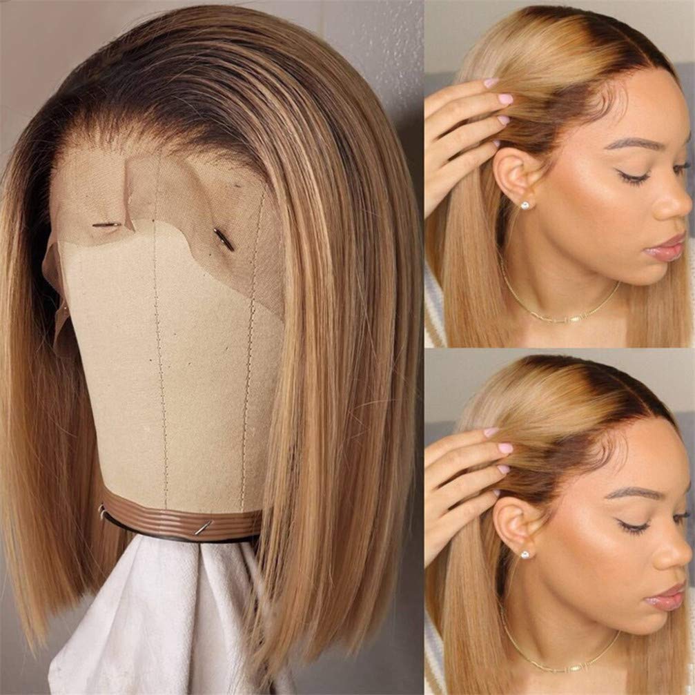 Perruque synthétique 150% densité avec cheveux de bébé pour un effet naturel garanti