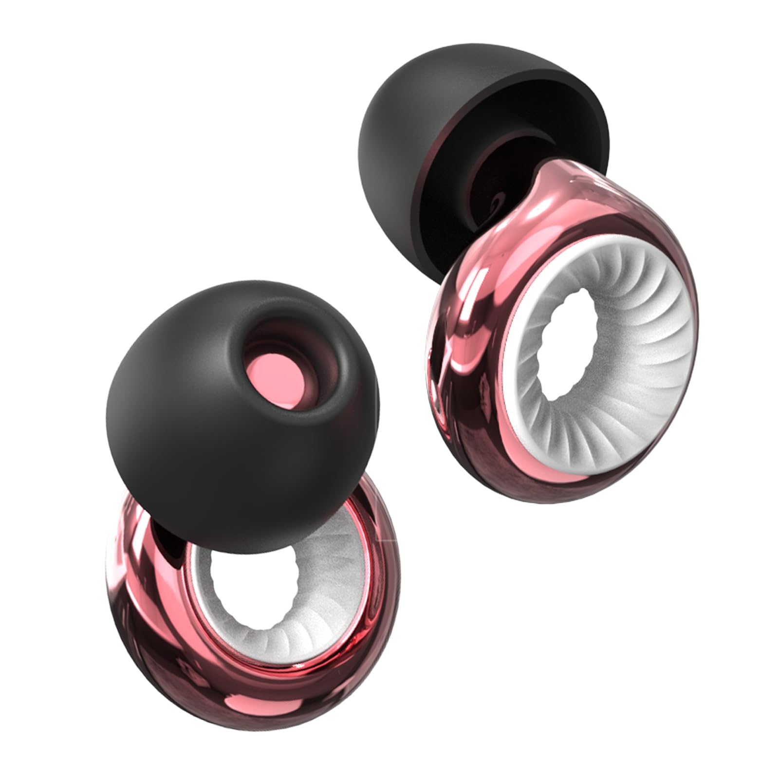Ear Plugs for Sleeping Noise Reduction 25dB Ear Plugs for Hearing Protection Washable and Reusable 4 Pair Eartips
