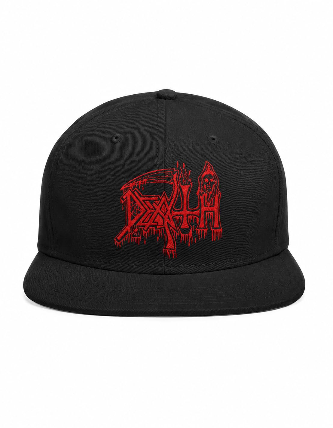 Death Scream Bloody Gore Red Jagged Blade Unisex Snapback Cap-image-46