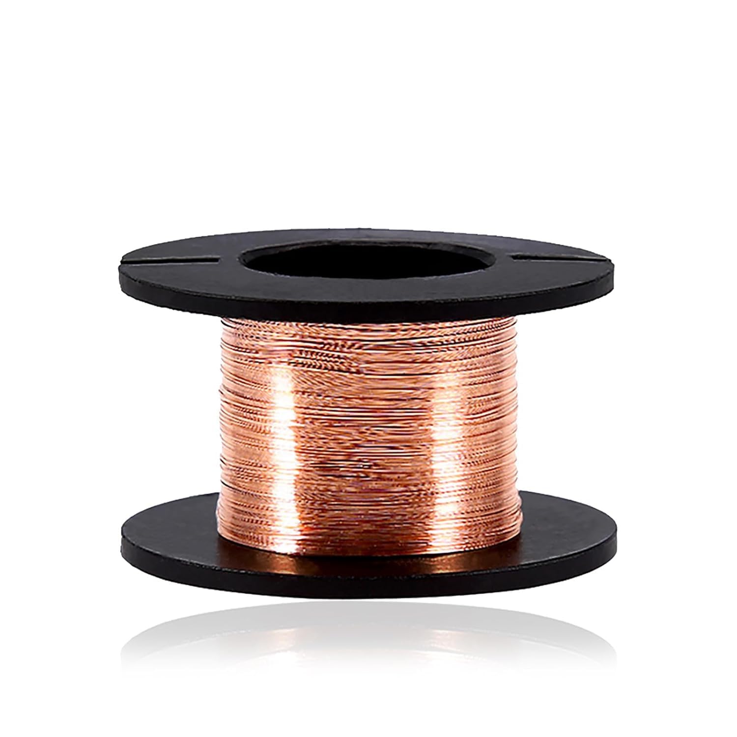REES52 Enameled Copper Wire Magnet Winding Wire, 0.1mm Wire Copper Wound Wire Enamel Repair Wire Length 15m for Connecting or Soldering-image-0
