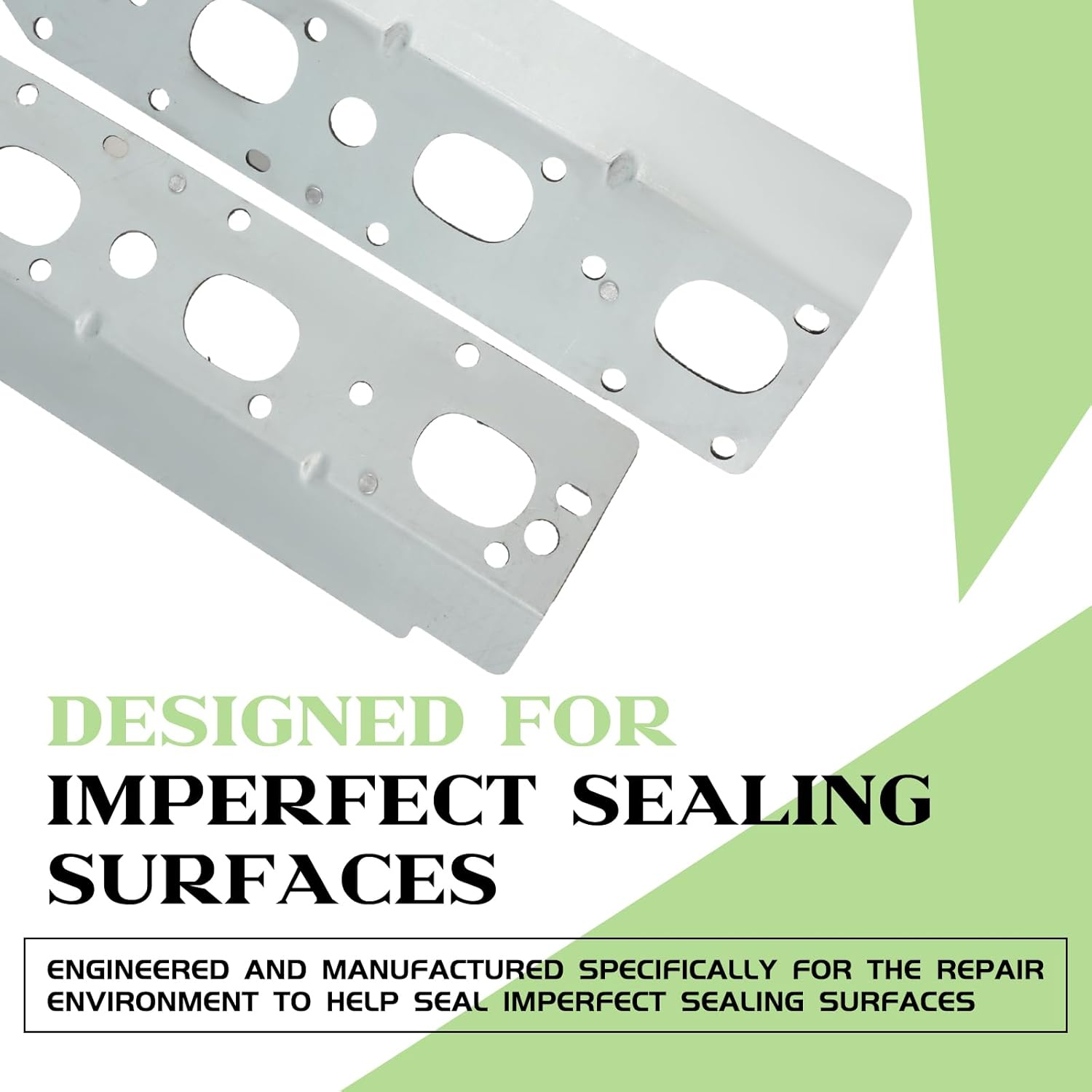 Exhaust Manifold Gasket Set with Bolts and Studs Exhaust Manifold Hardware Gasket Kit Compatible with Ram 5.7l with Bolt Studsv8 2009-2020 1500 2500 3500 Engines(Complete Left + Right)