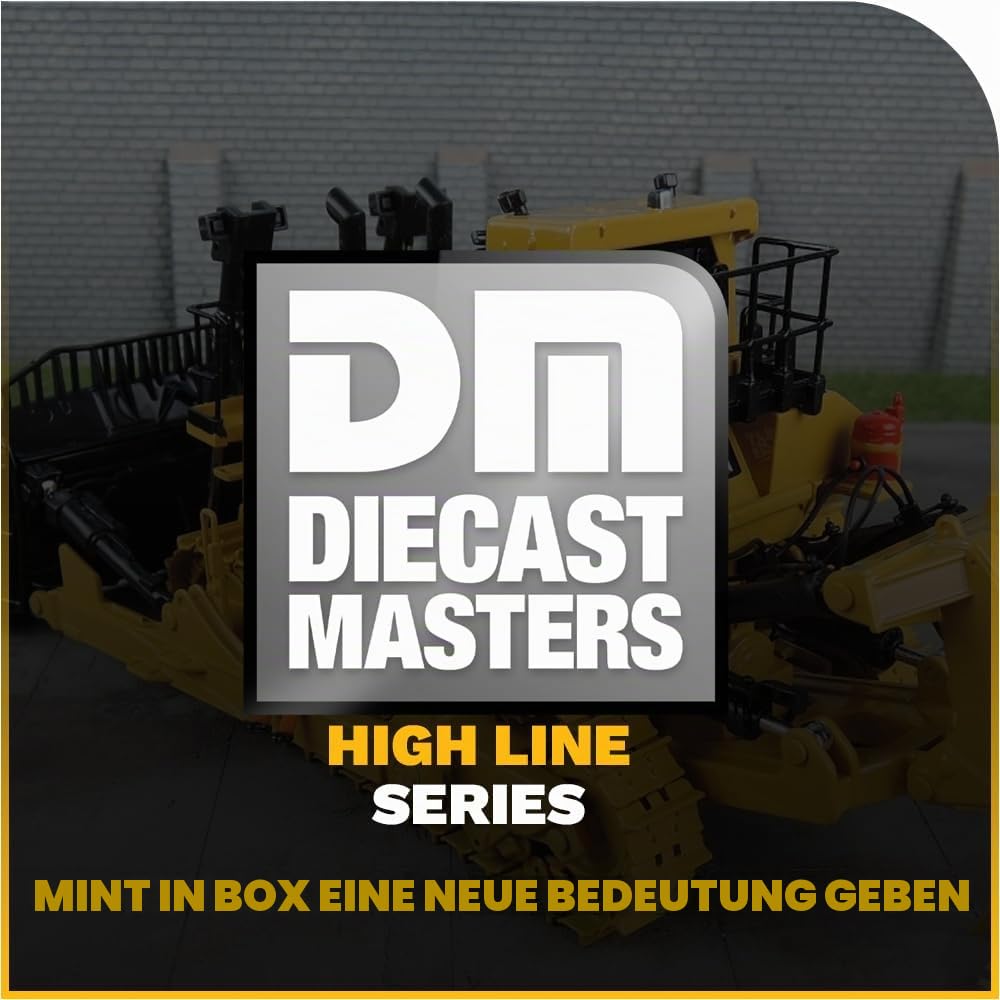 Diecast Masters Cat D11T Track Type Tractor 1:50 | In Blechdose, detailgetreuer CAT Kettendozer, ab 14 Jahren, für Sammler, 85565