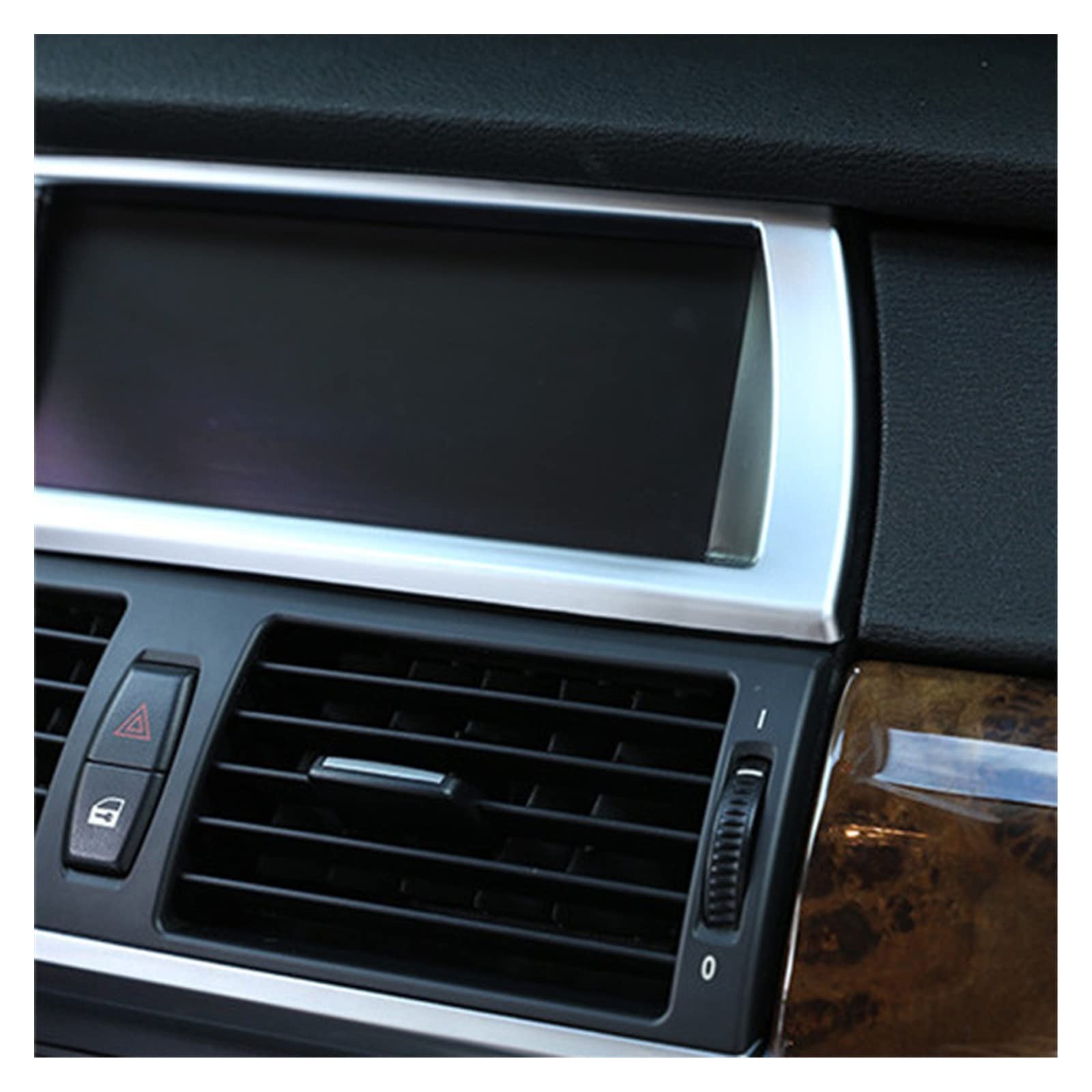 Garniture Fibre Carbone Pour Levier De Vitesse BMW X5/X6 E70/E71 2009-2013 - 4 Pièces, Autocollante, Décoration - 10