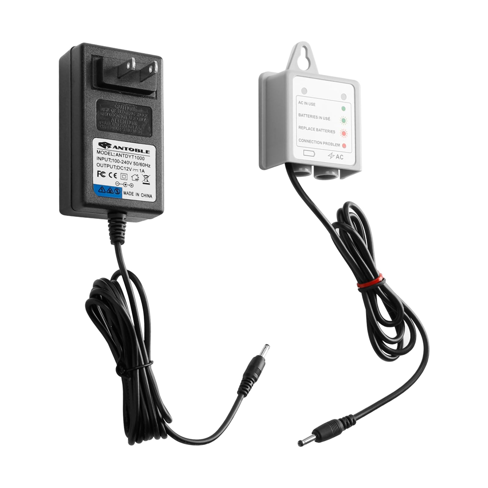 Photo 1 of 169031 AC Power Cord Adapter Kit for Moen MotionSense, AC Adapter and Power Splitter Kit Replacement for Moen AC Adapter 169031,Faucet AC Adapter Compatible with 7594E, 7185E, 7565E, S72308E Series