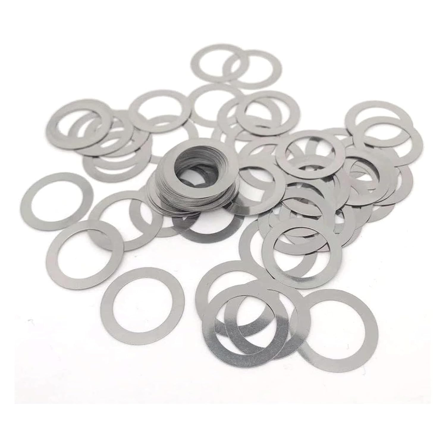 Flat Washers Washer Gasket Stainless Steel Flat Gasket Widened Flat Washer M2 to M 40 Fender Washer Thickness 0.1-1mm Flat Gasket Shim Stable