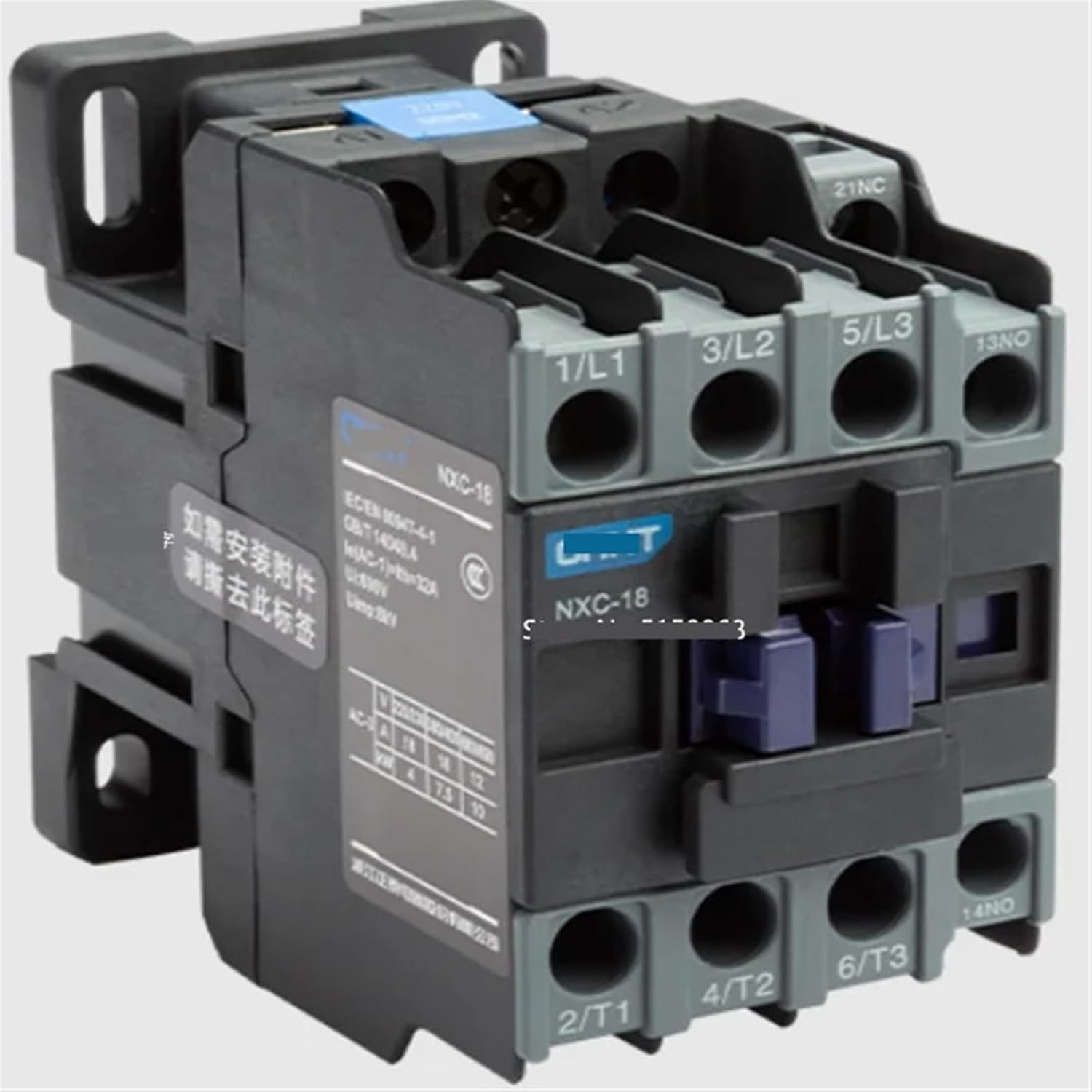 NXC-09 NXC-12 NXC-18 NXC-25 NXC-32 LC1 NXC Contactor Magnetic AC Contactor AC24V 36V 110V 220V 380V 1Pcs(NXC-32,24V)