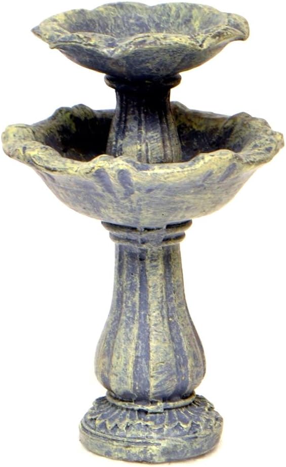 Fairy Gardening Mini Double Bird Bath