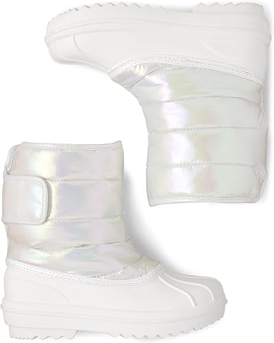 Miniatura 2 de The Children's Place Botas de nieve de invierno unisex para niños y niños pequeños