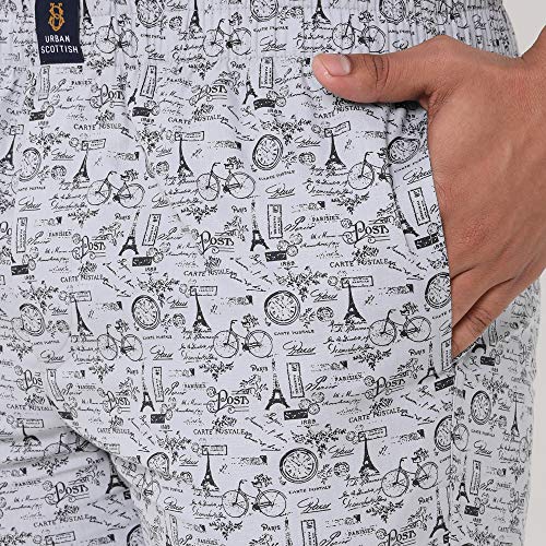 Image of Urban Scottish 100% Comfortable Men's Lounge Pants, Leisure-Wear withn Elastic Waist-Band & Regular Fit, Machine Washable Stayt Home Clothing, Expert Craftsmanship Featuring Plush to The Touch Feel